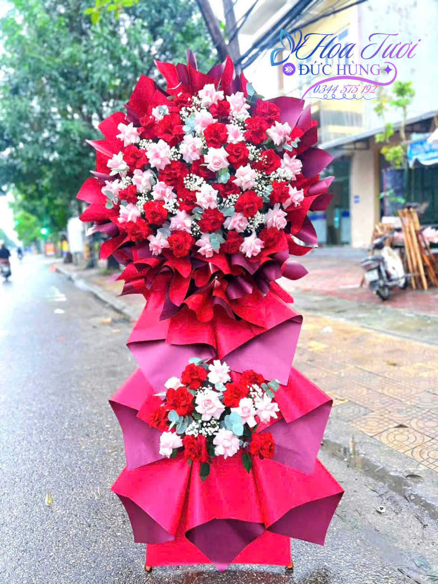 Hoa Chúc Mừng Màu Hồng